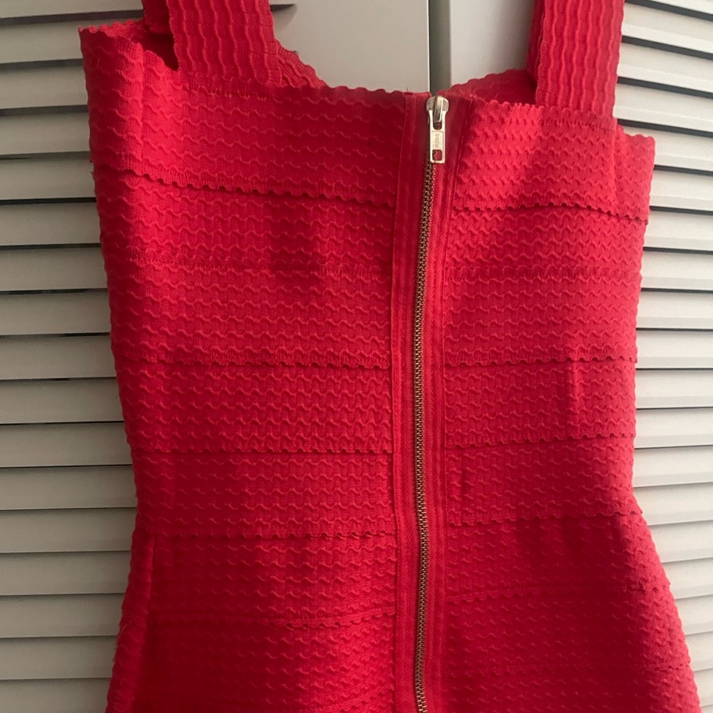New Look Red Bandage Dress - Picture 5 of 9